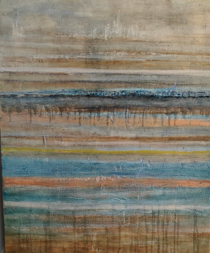 Peinture Huile sur toile - 81 cm x 65 cm - Paola Gentelle - 2024
