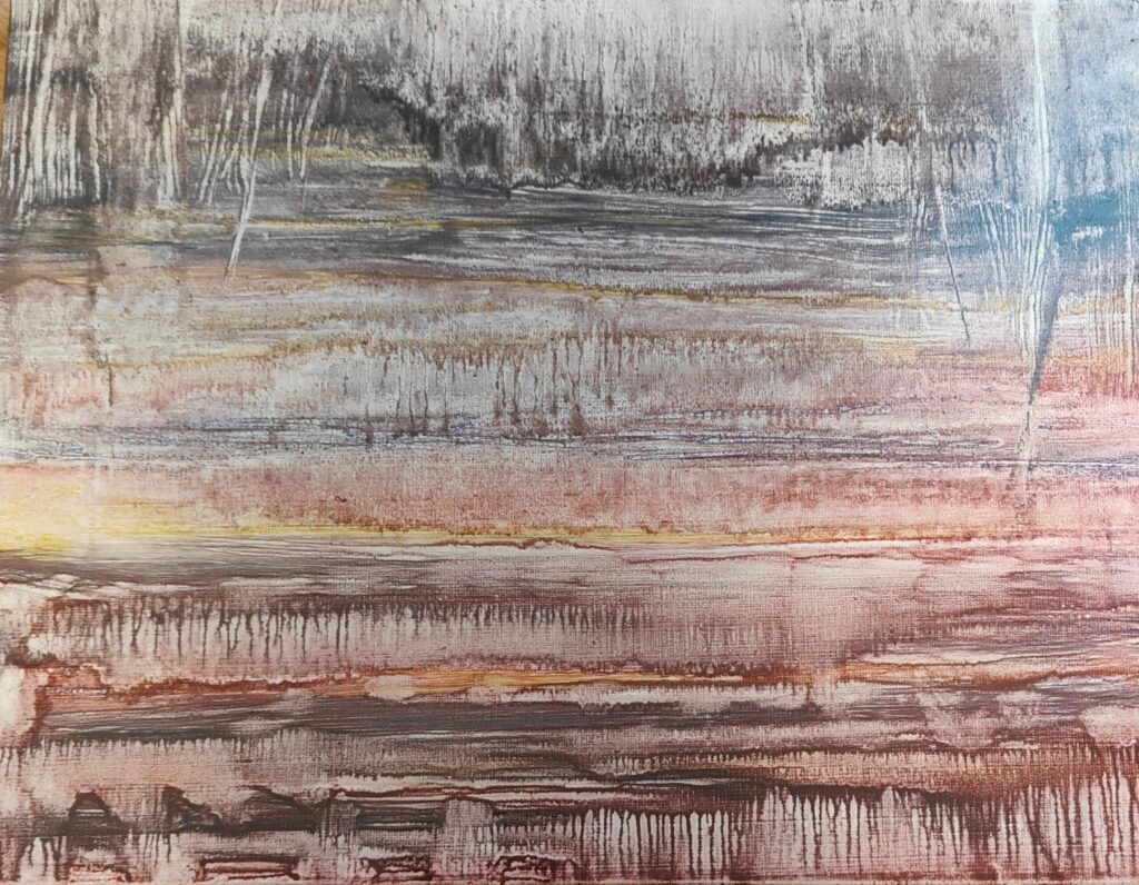 Peinture Huile sur toile - 50 cm x 65 cm - Paola Gentelle - 2025