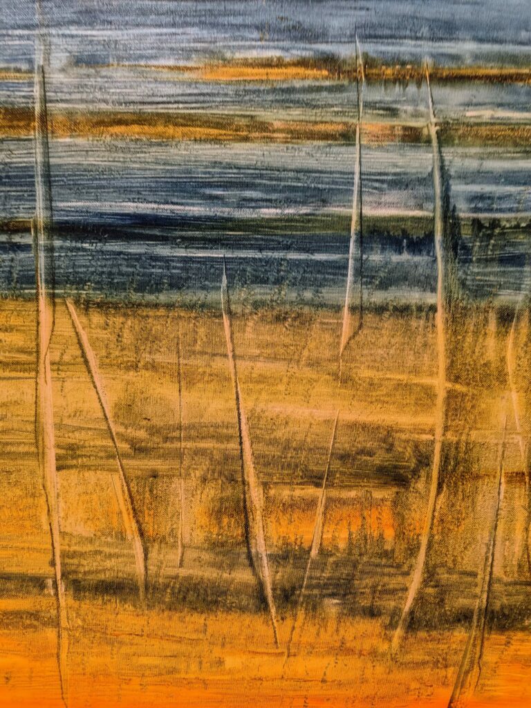 Peinture Huile sur toile - 61 cm x 50 cm - Paola Gentelle - 2025
