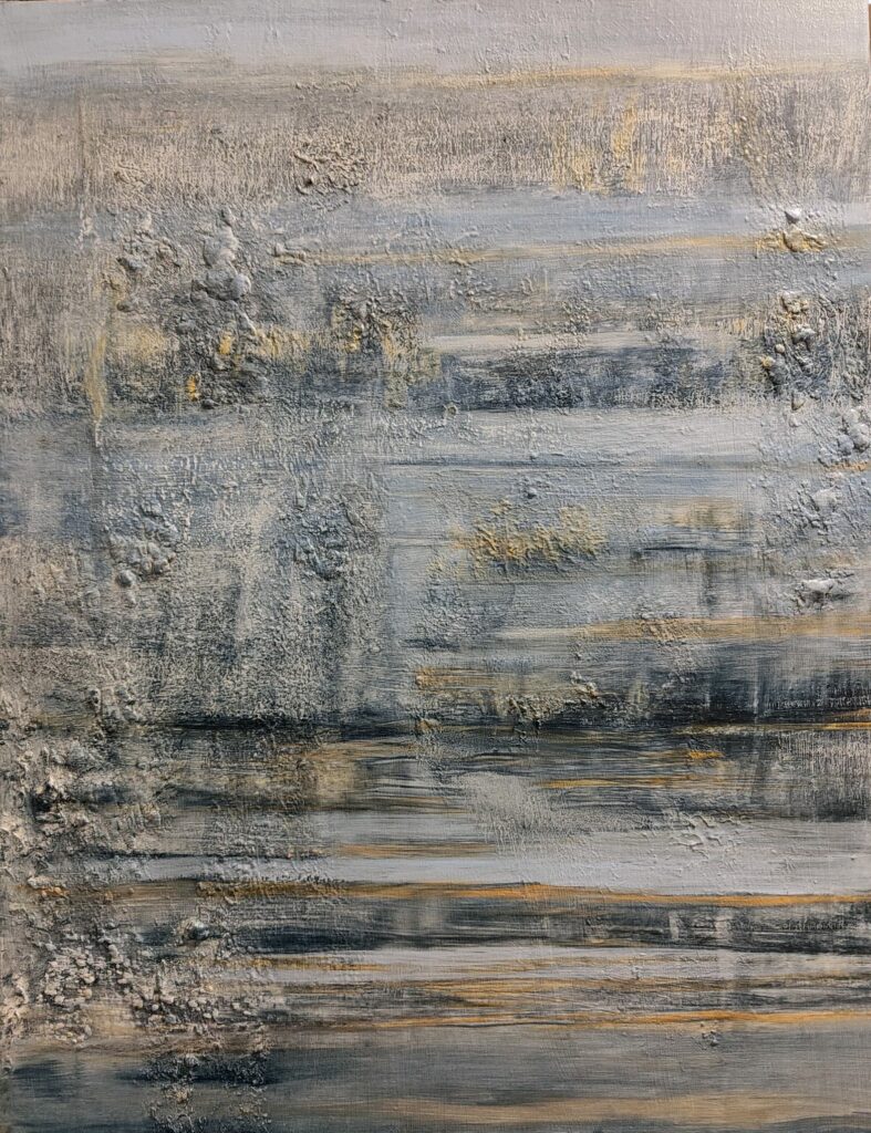 Peinture Technique mixte - 81 cm x 60 cm - Paola Gentelle - 2025